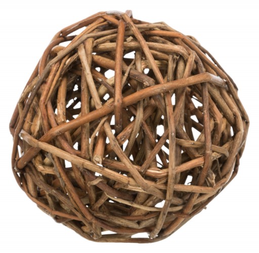 Trixie Wicker Ball Wicker Toy для хомяка Rabbit Rabbit 6 см.