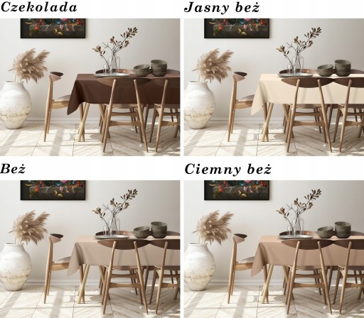OBRUS PLAMOODPORNY - 4 SEASONS - KOLORY 140X210 CM