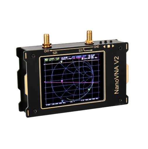 Антенный анализатор NanoVNA V2 3,2 дюйма, 50 кГц-3 ГГц