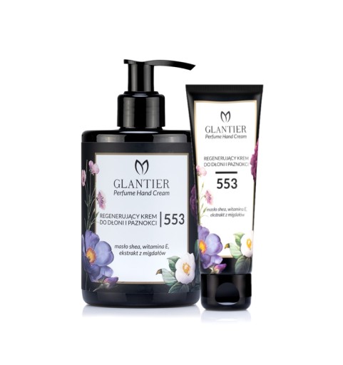 Zestaw Glantier Krem do rąk 300ml + 75ml 553