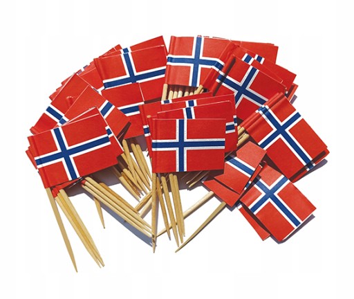 Зубочистки Pikery flag Норвегия Норвегия 50 шт.