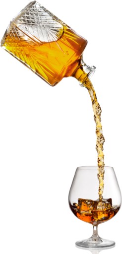 KIELISZEK LAMPKA DO KONIAKU BRUNNER 430 ml 2 szt.