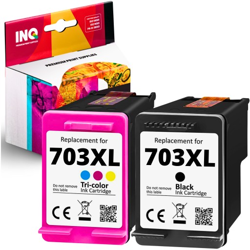Картриджи для HP 703 XL, черные