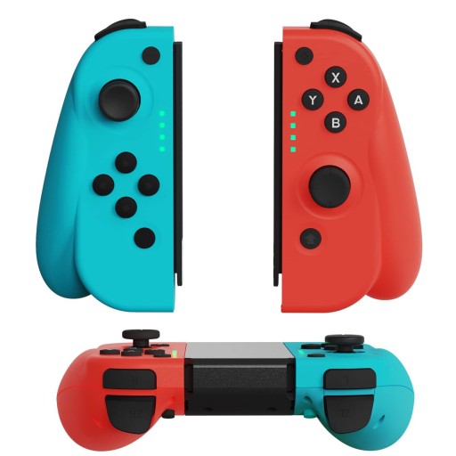 КОНТРОЛЛЕР ДЛЯ JOY-CON SWITCH NEON СИНИЙ КРАСНЫЙ