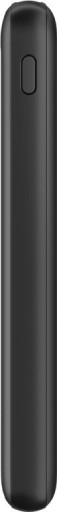 Powerbank для зарядки 10 000 мАч LED тонкий черный