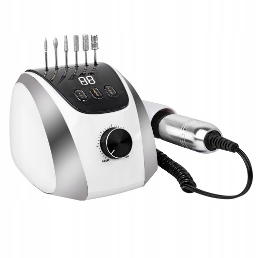 FREZARKA 68W LAMPA POCHŁANIACZ do paznokci + KUFER