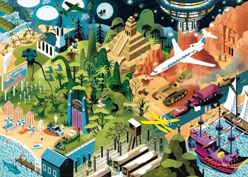 HEYE Puzzle 1000 фильмов Стивена Спилберга