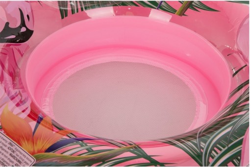 Koło dmuchane ponton 106cm Różowe