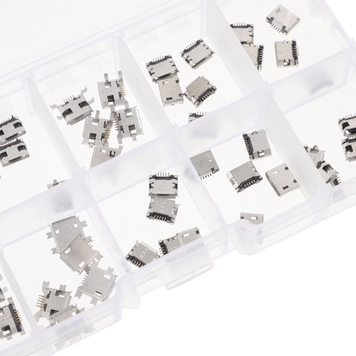 50 шт. USB-адаптер для пайки порта Micro USB