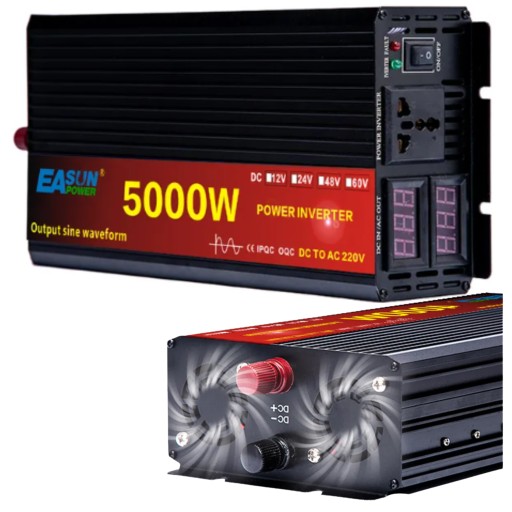 Car Converter Pure Sinus voluus 24V на 230 В 5000 Вт синус