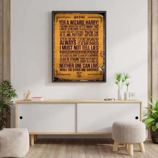 Плакат с цитатами из Гарри Поттера 61x91,5 см