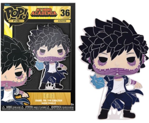 Значок Funko Pop! MY HERO ACADEMIA Большая эмалированная булавка 36 Dabi