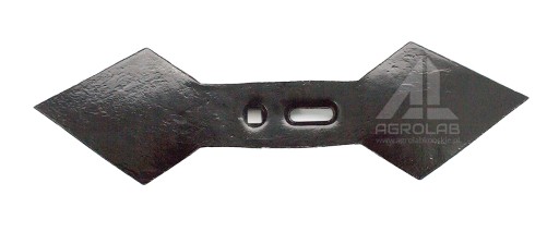 Сошник Gruber с двойным сердцем, БОРНАЯ СТАЛЬ