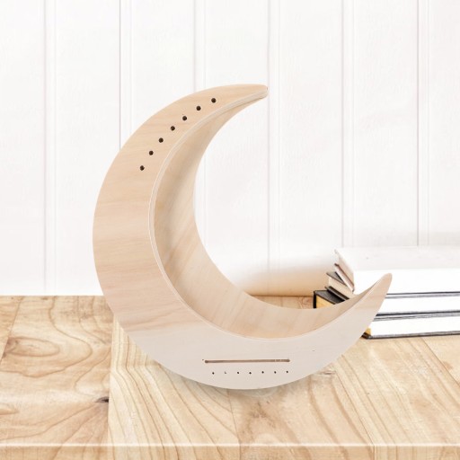 DIY HARF MELODIOUS SOUND DUŻA 7-TONOWA PRZENOŚNA LIRA DREWNIANA MAŁA TACKA
