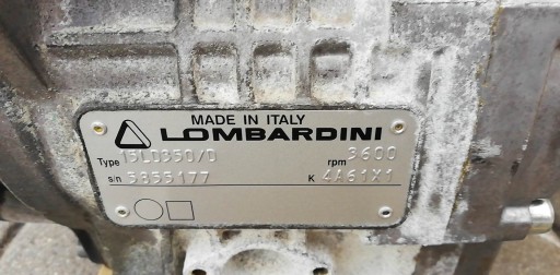 Lombardini 15LD Насос для грязной воды 28 м3/ч