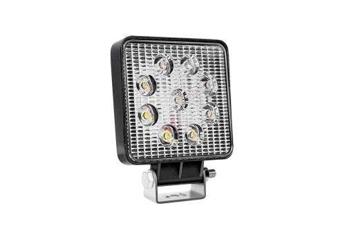 LAMPA ROBOCZA 9LED 110x110 35W FLAT 9-36V