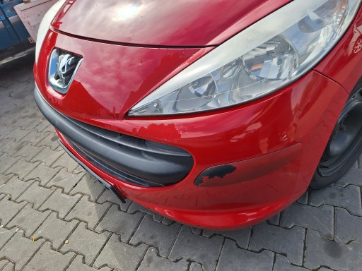 PEUGEOT 207 WK ПЕРЕДНИЙ БАМПЕР КАПОТ КРЫЛО ФОНАРЬ РЕМЕНЬ РАДИАТОРЫ KKNB 06-09