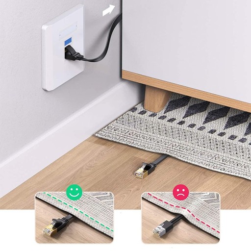 СЕТЕВОЙ КАБЕЛЬ ETHERNET LAN ДЛЯ ИНТЕРНЕТА CAT7 SFTP CAT 7 RJ45 5M