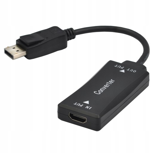 HDMI преобразователь для AdlayPort Adapter DP 4K 1080p Wireway WW331471 Black