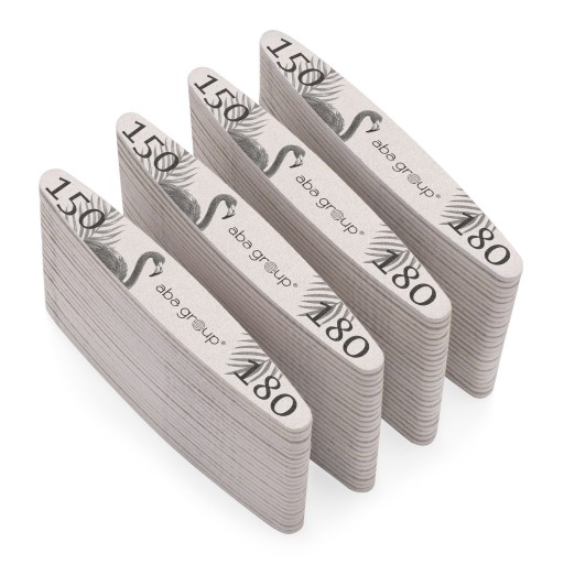 Пилочка для ногтей Aba Group 150/180 Эллипс 100 шт.