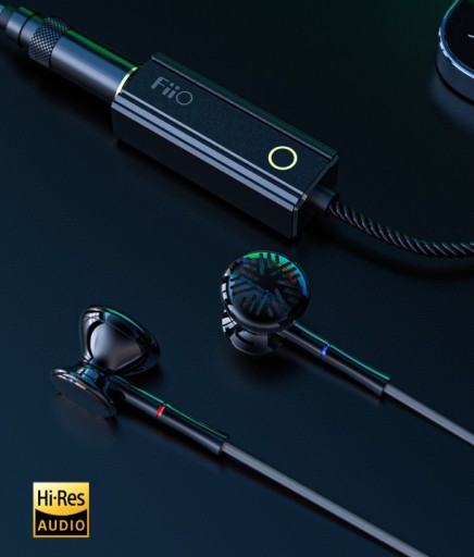 FiiO KA2 LT 4,4 мм, черный ЦАП Hi-Fi MQA Apple iPhone