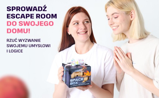 ESC WELT Kosmiczna Skrzynka - Drewniana łamigłówka 3D, Prezent