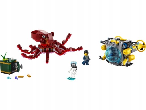 LEGO CREATORS ПОИСК СОКРОВИЩ КОРАБЛЬ ГЛУБОКОГО МОРЯ