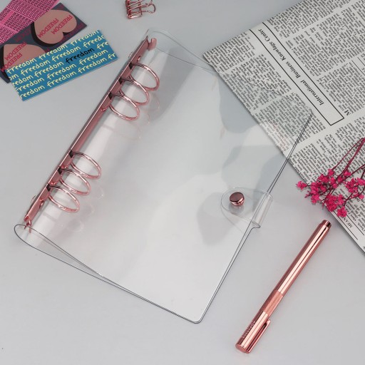 Папка А5 с прозрачной обложкой для альбома Decor Binder