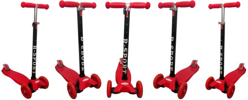 Hulajnoga H1 R-Sport Świecące koła LED do 50 kg