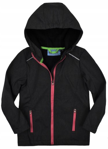 LIXING Новая серая КУРТКА Softshell Весна 122/128