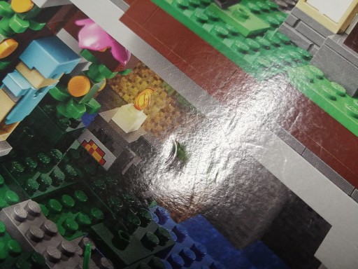 LEGO MINECRAFT 21183 Teren szkoleniowy LEKKO USZKODZONE OPAKOWANIE