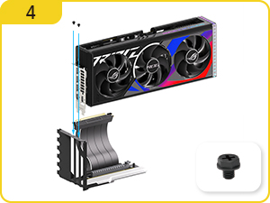 Argb Shirudo ezdiy-fab Riser PCIe 4.0 Вертикальная видеокарта Вертикальная карта