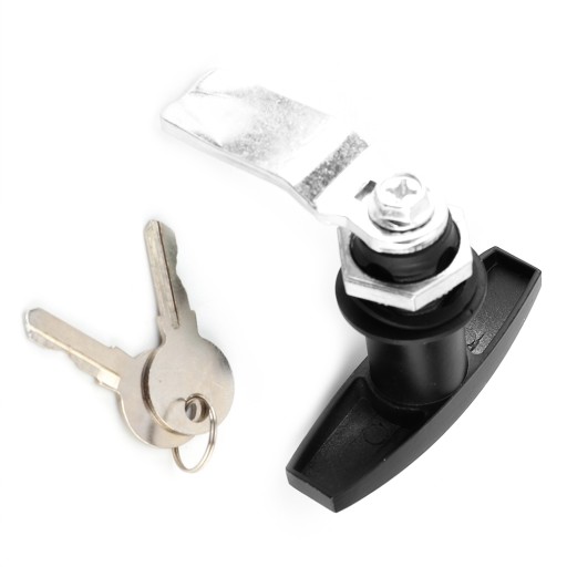 ЗАМОК ДВЕРИ КАРАВАНА 2XKEY ЗАДНЯЯ Т-РУЧКА