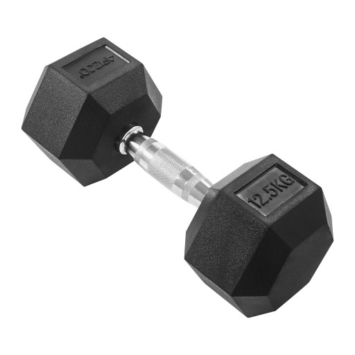 Гантель 12,5 кг из цельной стали DURABLE 4FIZJO