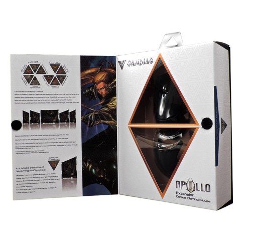Оптическая игровая мышь Gamdias Apollo (3200 точек на дюйм)