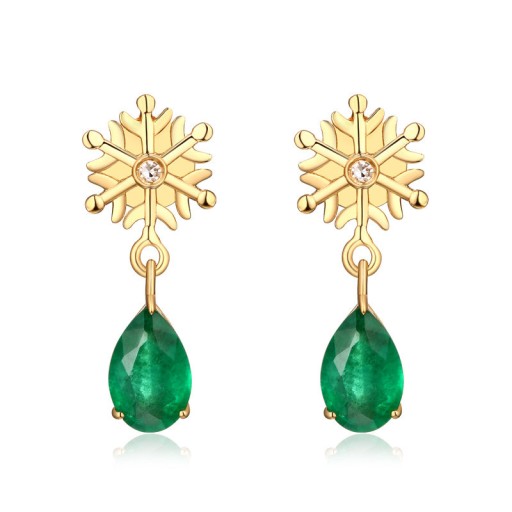 Комплект украшений Lucky Clover Emerald [4]