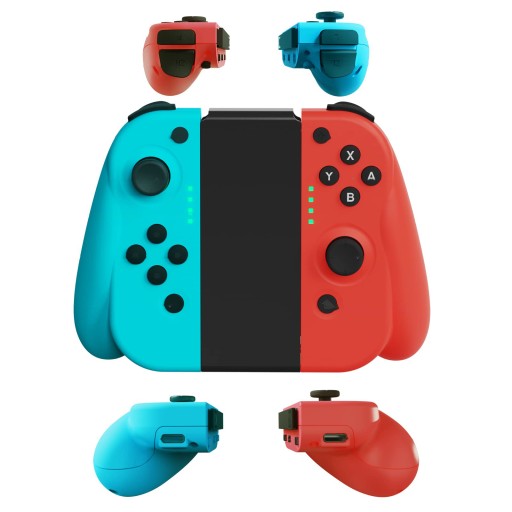 КОНТРОЛЛЕР ДЛЯ JOY-CON SWITCH NEON СИНИЙ КРАСНЫЙ