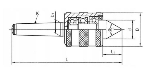 ПОВОРОТНЫЙ ЦЕНТР DM415 MORSE 5