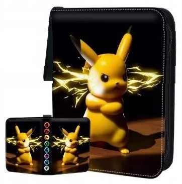 Album Na 400 Kart Suwak Kolory Zamek Pokemon Pikachu Dla Dziecka Prezent
