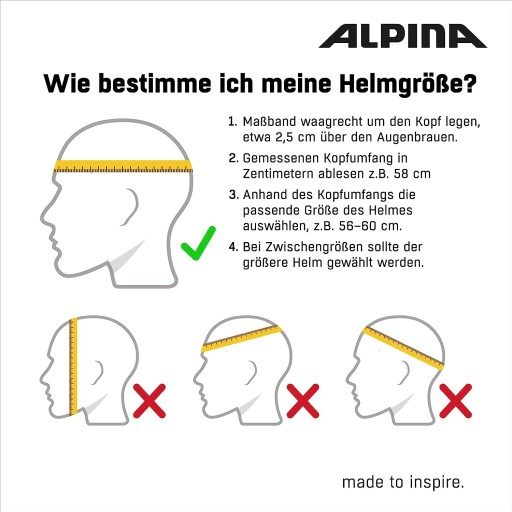ВЕЛОСИПЕДНЫЙ ШЛЕМ ALPINA HAGA LED 55-59