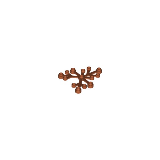 LEGO Plants Leaves большой темно-оранжевый 2417