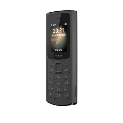 Телефон NOKIA 110 4G черный с двумя SIM-картами