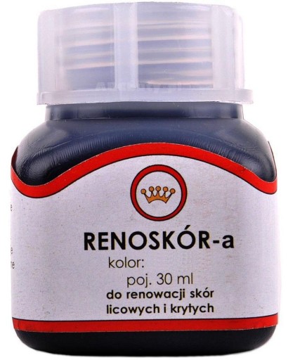 КОФЕ 19 RENOSKIN PAINT 30 мл WILBRA ЛАК ДЛЯ ОТДЕЛКИ КОЖИ ОБУВИ G10-01