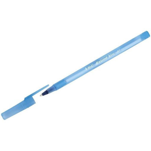 60 SZTUK Długopis tradycyjny BIC Round Stic Medium NIEBIESKI 1 opak x60