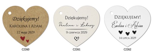 Благодарность гостям PRZYWIESZKI: эко-свадьба, крещение, день рождения, свадебный банкет