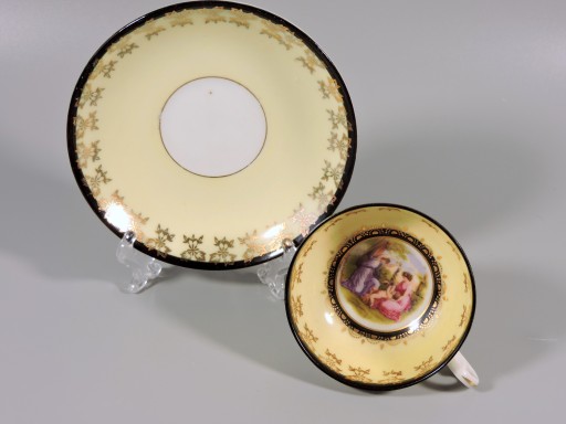 Чашка с изображением Богини-Нимфы, антиквар, 1900 г., Вена.