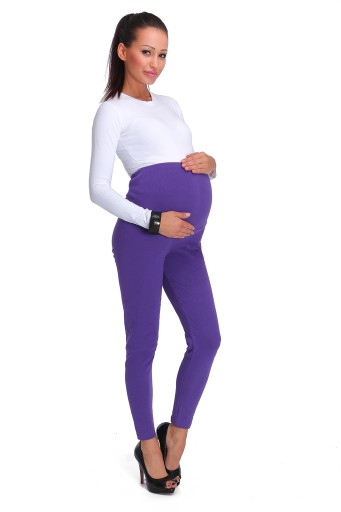LEGGINSY CIĄŻA OCIEPLANE GRUBE GETRY Z PANELEM MCI