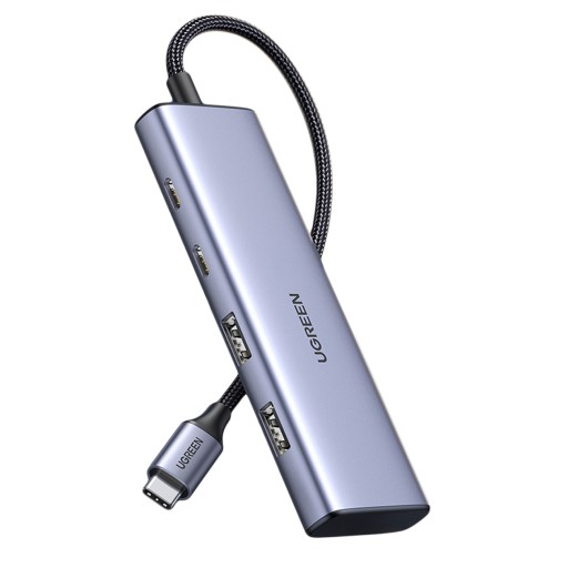 АДАПТЕР UGREEN HUB НАДЕЖНЫЙ МНОГОФУНКЦИОНАЛЬНЫЙ USB C НА 2 x USB A / 2 x USB-C