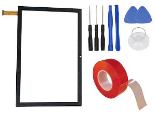 DIGITIZER TOUCH GLASS Blow Platinumtab10 4G V1