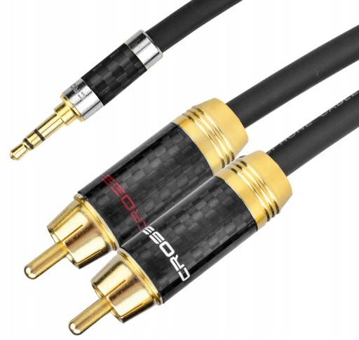 Кабель стереоразъем 3,5 мм — 2x RCA Klotz 30 м
